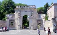 Entrance gate of Villa Celimontana