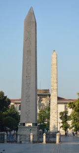 two obelisks