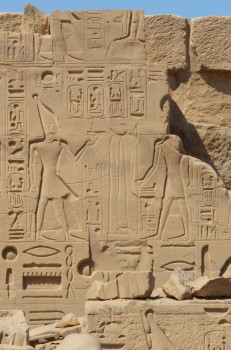 Relief of obelisks