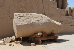 Fragment of Fallen Thutmose I Obelisk