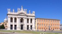 The Basilica di San Giovanni and the Lateran Palace