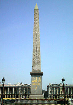 Obelisk in the Place de la Concorde