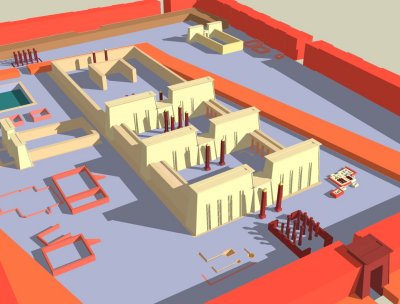 Restored Plan of Amun Temple